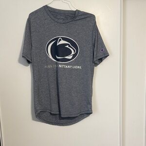 Champion Gray Nittany Lions Short Sleeve Tee